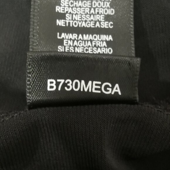 Black Deep V Neck Dress Size XL NWOT #112 - Picture 10 of 11